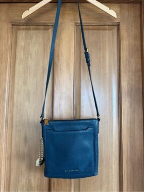 Marc Jacobs Navy Leather Crossbody Bag